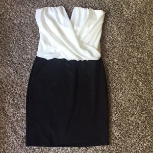 Black and white party dress!